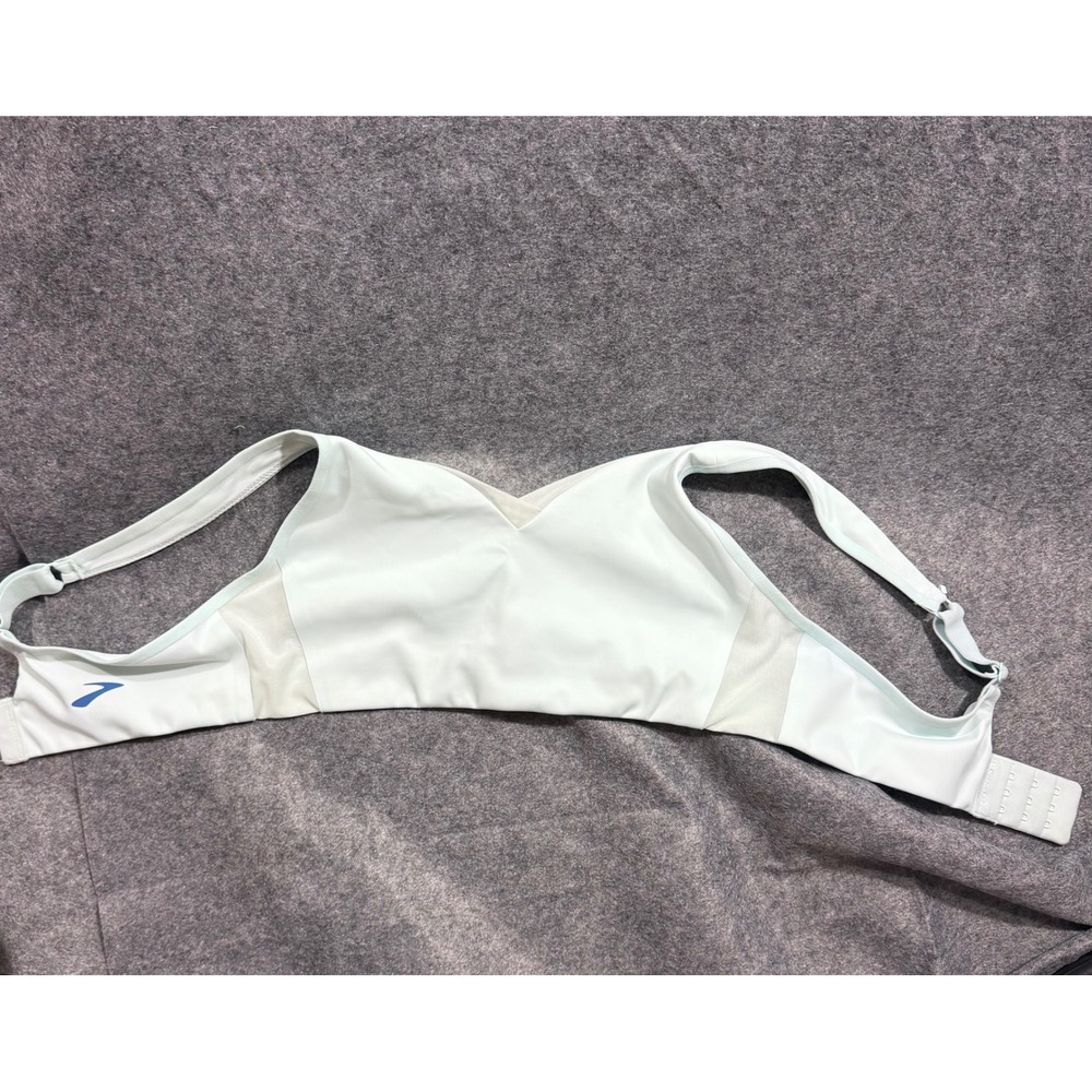 Brooks Drive Convertible Run Sports Bra Green Women's High Impact 34C 350081